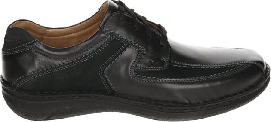 Josef Seibel ANVERS~08~~~~~~~~~~~~~~~~~~~~~ Vrije tijdsschoenenHeren veterschoenHeren sneakersCasual Zwart