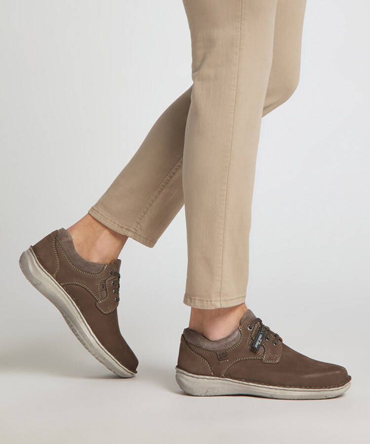 Josef Seibel Veterschoenen ANVERS 36 in extra brede vorm vrijetijdsschoen lage schoen veterschoen