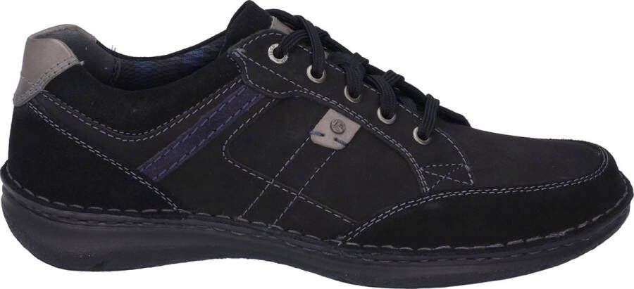 Josef Seibel Anvers 42 Halbschuh für Herren Schwarz