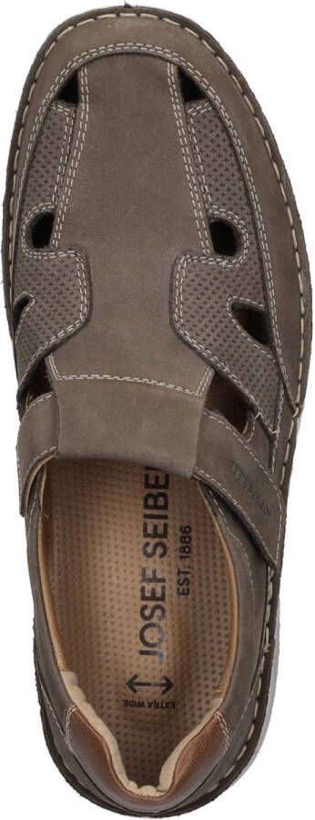 Josef Seibel Comfortabele Slipper in Grijze Anvers Stijl