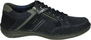 Josef Seibel Anvers 87 Volwassenen Heren sneakersVrije tijdsschoenen Kleur Blauw