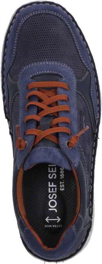 Josef Seibel Anvers 97 Blauwe Casual Schoenen Blue Heren