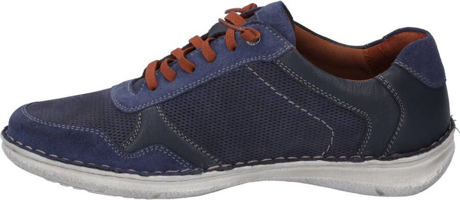 Josef Seibel Anvers 97 Blauwe Casual Schoenen Blue Heren