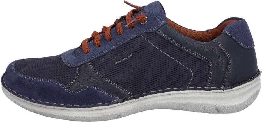 Josef Seibel Anvers 97 Blauwe Casual Schoenen Blue Heren