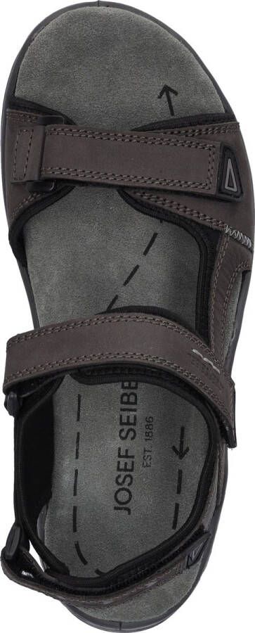 Josef Seibel Arlo 02 Sandale für Herren Grau
