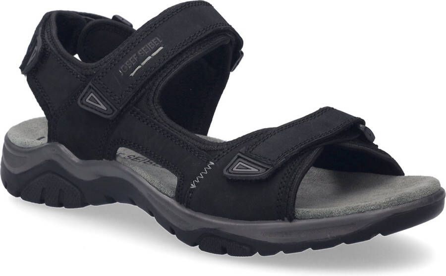 Josef Seibel Arlo 02 Sandale für Herren Schwarz