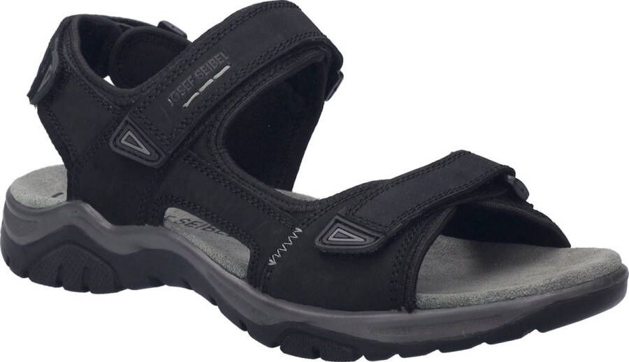 Josef Seibel Arlo 02 Sandale für Herren Schwarz