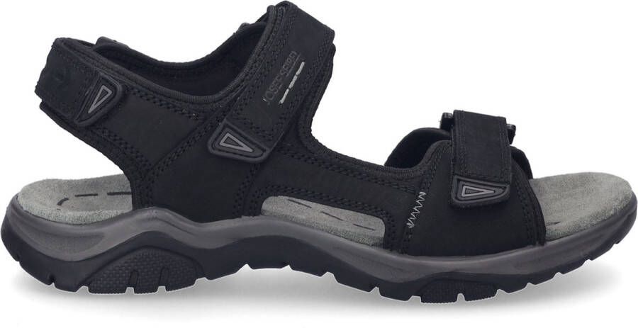 Josef Seibel Arlo 02 Sandale für Herren Schwarz