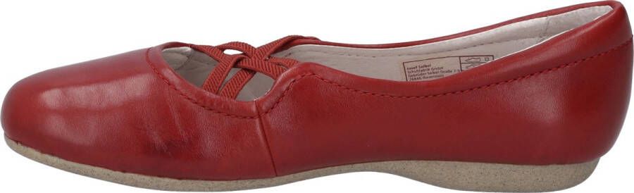 Josef Seibel Ballerina's met riempje Fiona 39 Feestelijke schoen slipper comfortschoen met gekruiste elastiek