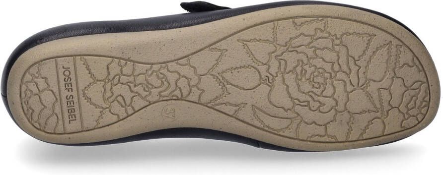 Josef Seibel Ballerina's met riempje Fiona Feestelijke schoen slipper comfortschoen met gekruiste elastiek