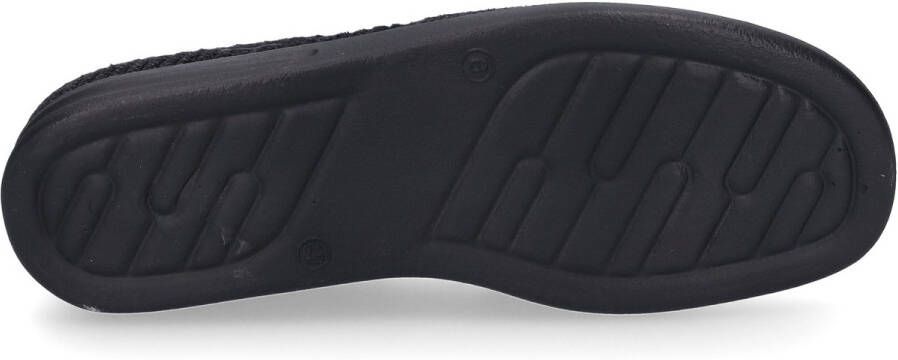 Josef Seibel Belfort 122 Hausschuh für Herren Schwarz