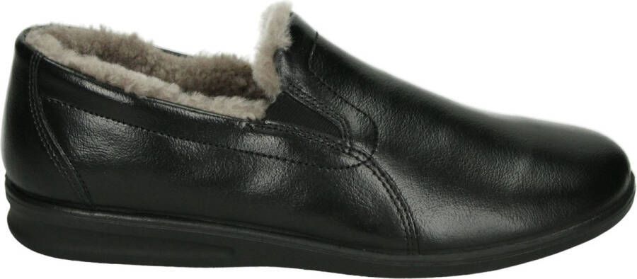Josef Seibel Pantoffel Belfort 67 Zwart Lamsvacht Gevoerd