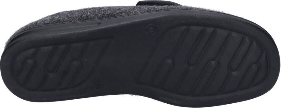 Josef Seibel Belfort 85 W Hausschuh für Herren Grau