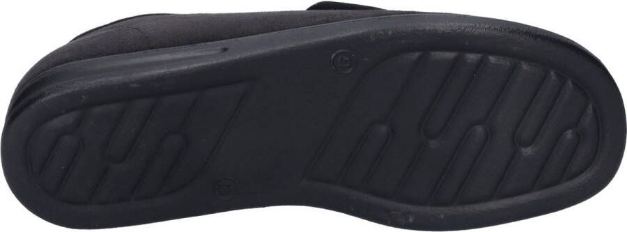 Josef Seibel Belfort 85 W Hausschuh für Herren Schwarz