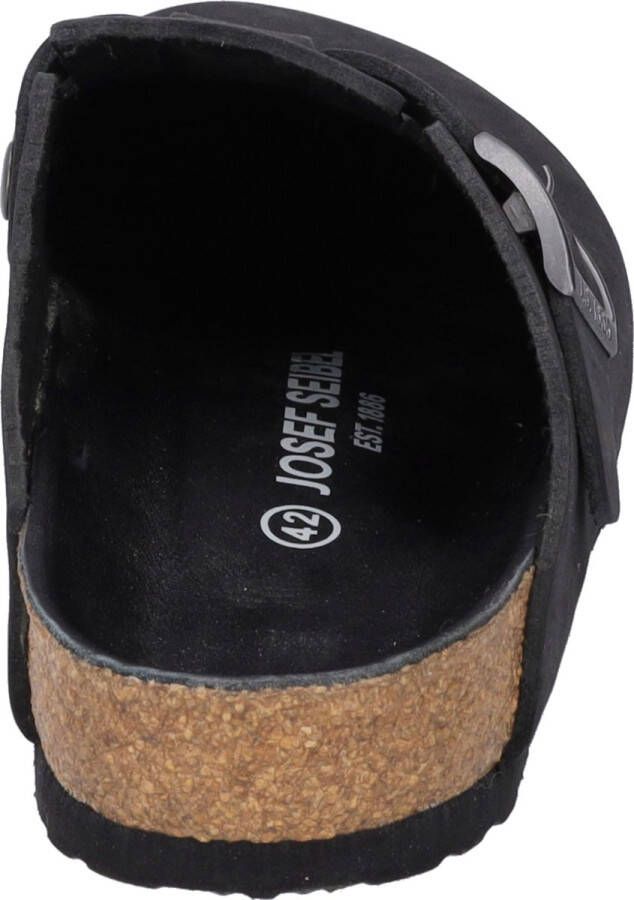 Josef Seibel Comfortabele slippers Black