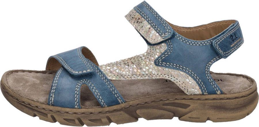 Josef Seibel Sandalen Brenda 03 zomerschoen sandaal blokhak met praktische klittenbandsluitingen