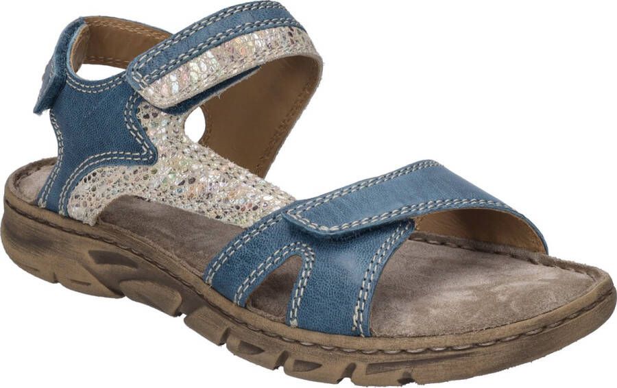 Josef Seibel Sandalen Brenda 03 zomerschoen sandaal blokhak met praktische klittenbandsluitingen