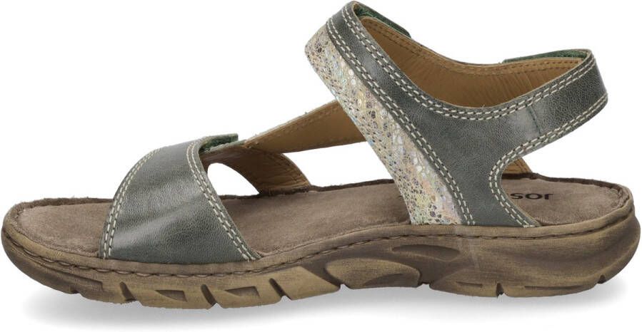 Josef Seibel Sandalen Brenda 03 zomerschoen sandaal blokhak met praktische klittenbandsluitingen