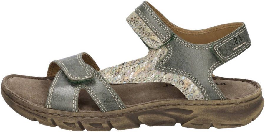 Josef Seibel Sandalen Brenda 03 zomerschoen sandaal blokhak met praktische klittenbandsluitingen