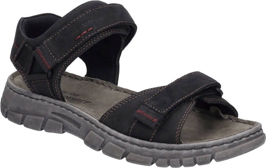 Josef Seibel Comfortabele Sandalen voor Heren in effen kleur