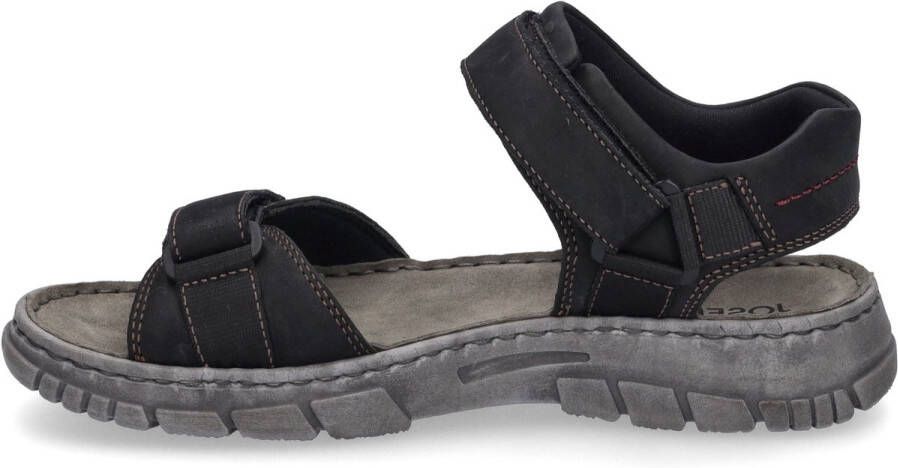 Josef Seibel Comfortabele Sandalen voor Heren in effen kleur