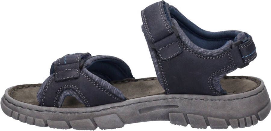Josef Seibel Brendan 03 Sandale für Herren Blau
