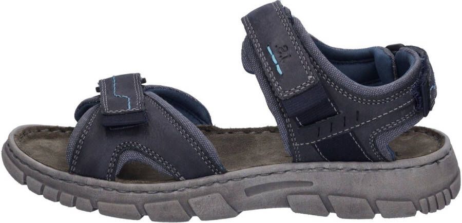 Josef Seibel Brendan 03 Sandale für Herren Blau