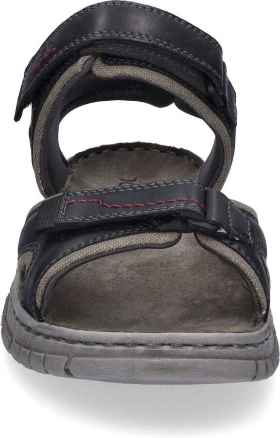 Josef Seibel Brendan 03 Sandale für Herren Schwarz