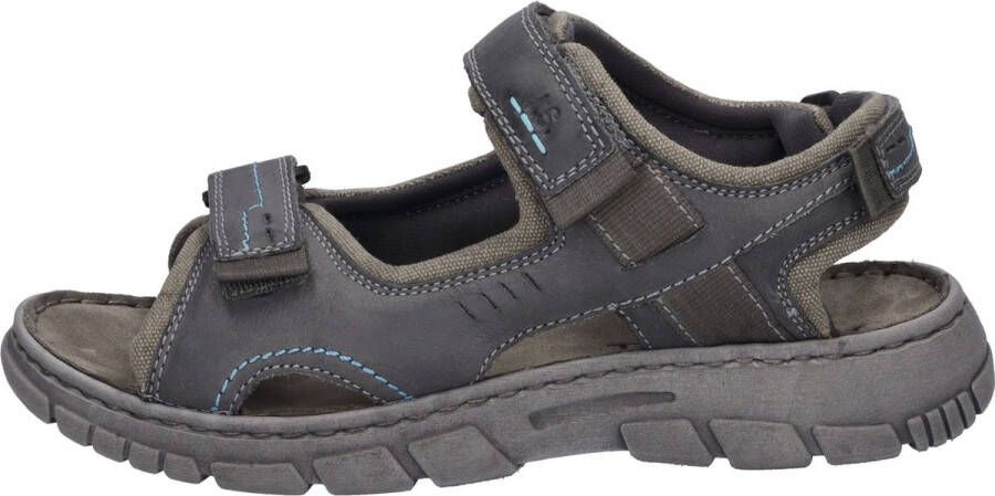 Josef Seibel Brendan 04 Sandale für Herren Grau