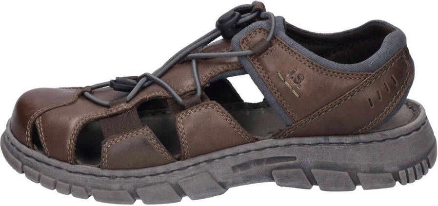 Josef Seibel Brendan 05 Sandale für Herren Braun