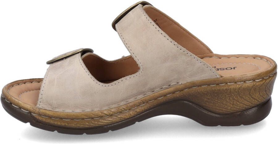 Josef Seibel Slippers CATALONIA 76 met twee verstelbare gespriempjes