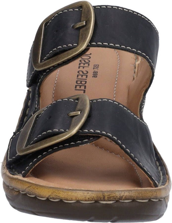 Josef Seibel Slippers CATALONIA 76 met twee verstelbare gespriempjes