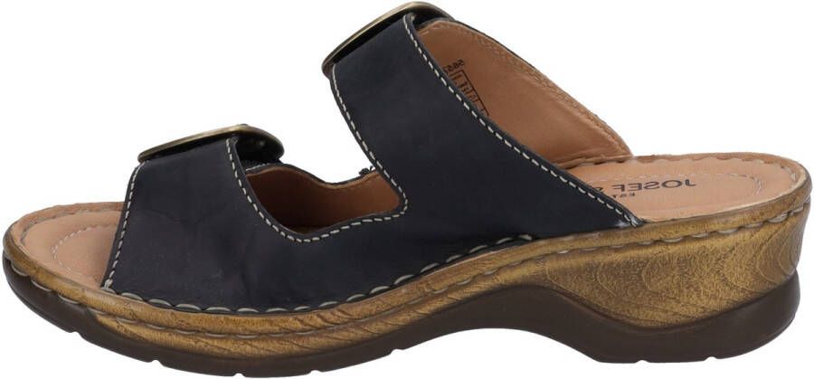 Josef Seibel Slippers CATALONIA 76 met twee verstelbare gespriempjes