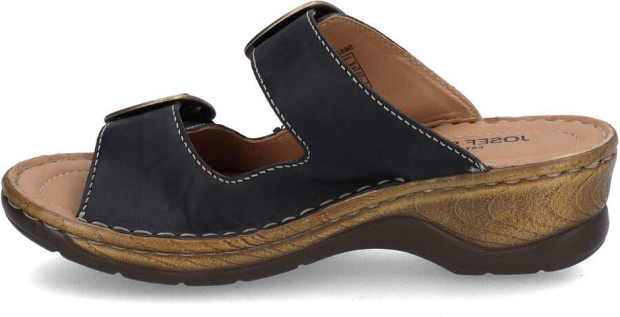 Josef Seibel Slippers CATALONIA 76 met twee verstelbare gespriempjes