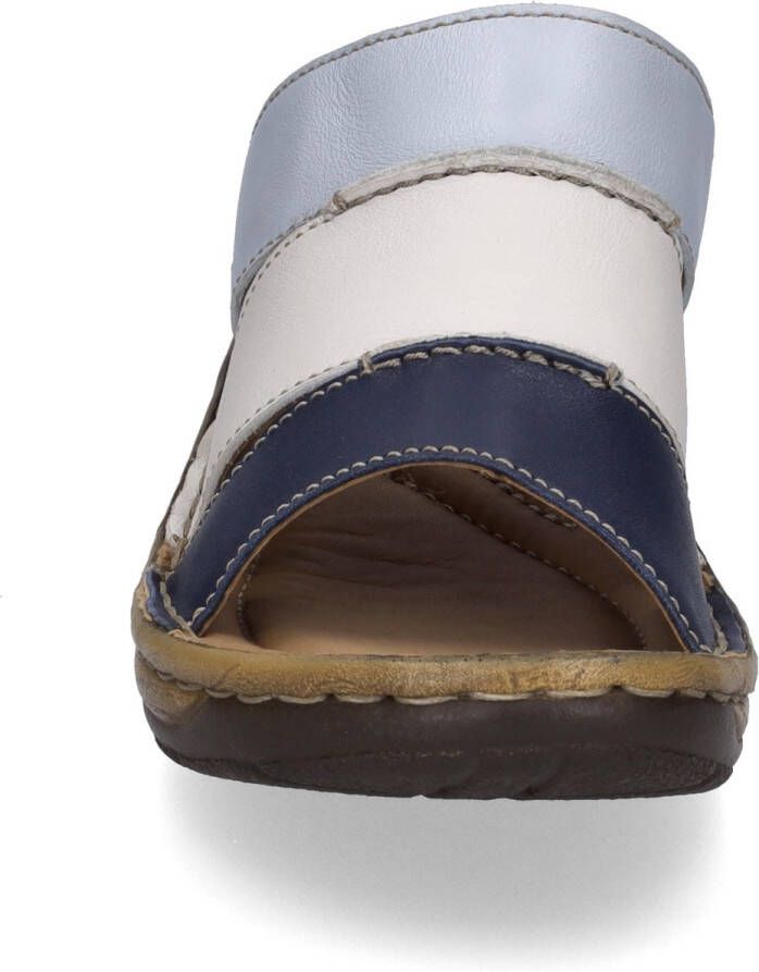 Josef Seibel Slippers Catalonia 86 blokhak zomerschoen slippers met 4 5 cm hak