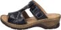Josef Seibel Slippers Catalonia 87 blokhak zomerschoen slippers met 4 5 cm hak - Thumbnail 1