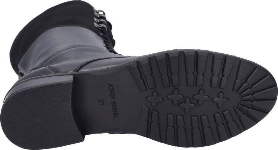Josef Seibel CHIARA~09~~~~~~~~~~~~~~~~~~~~~ Hoge sneakersVeterlaarzenDames veterschoenenDames sneakersHalf-hoge schoenen Zwart