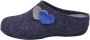 Josef Seibel Cholet 02 Hausschuh für Damen Blau - Thumbnail 1