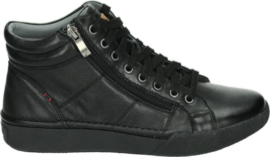 Josef Seibel CLAIRE~11~~~~~~~~~~~~~~~~~~~~~ Hoge sneakersVeterlaarzenDames veterschoenenDames sneakersHalf-hoge schoenenPopulaire damesschoenen Josef Zwart
