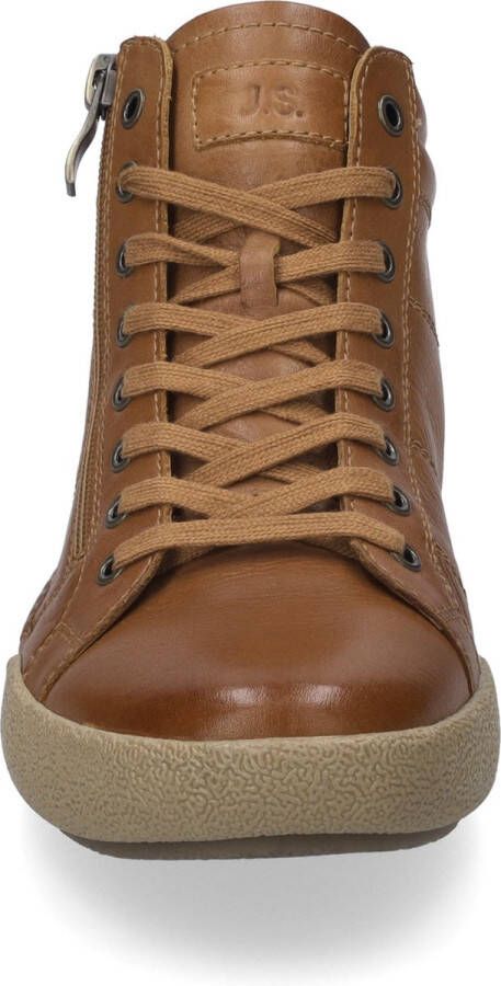 Josef Seibel Sneakers Claire 11 veterschoenen high top sneaker comfortschoen met leren binnenzool