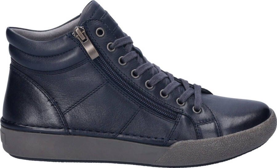 Josef Seibel Sneakers Claire 11 Veterschoenen high top sneaker comfortschoen met leren binnenzool