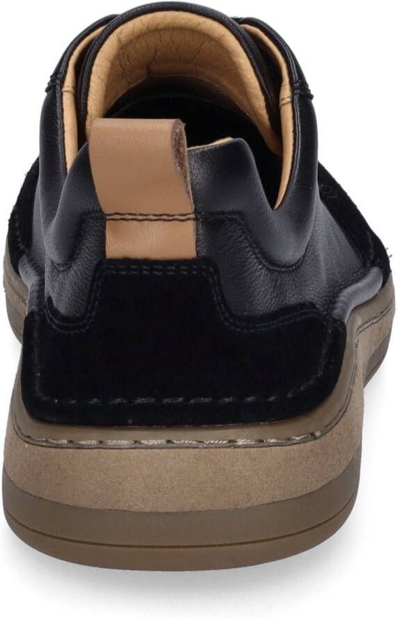 Josef Seibel Sneakers Cleve 01 vrijetijdsschoen retro sneaker veterschoen met schoenwijdte breed