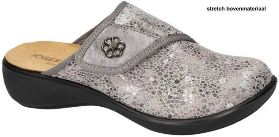 Josef Seibel -Dames grijs slippers & muiltjes