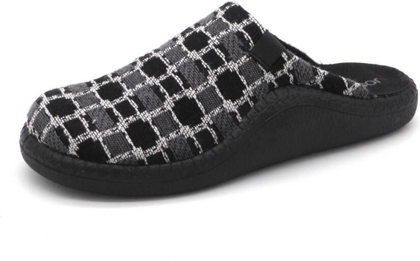 Josef Seibel Dames Pantoffel Muil Monaco 03 54703-102 Zwart Multi