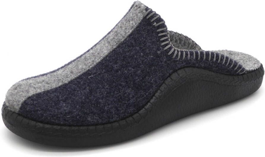 Josef Seibel Dames Pantoffel Muil Monaco 62 54702-506 Blauw Grijs