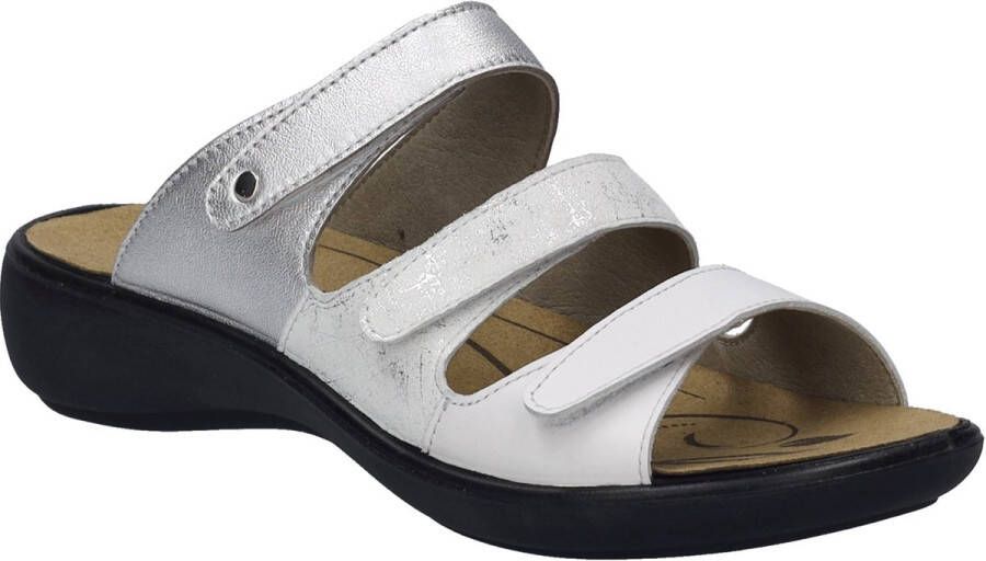 Josef Seibel Dames Slipper Ibiza 10 86710-002 Wit Multi