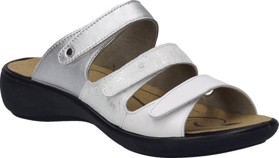 Josef Seibel Dames Slipper Ibiza 10 86710-002 Wit Multi