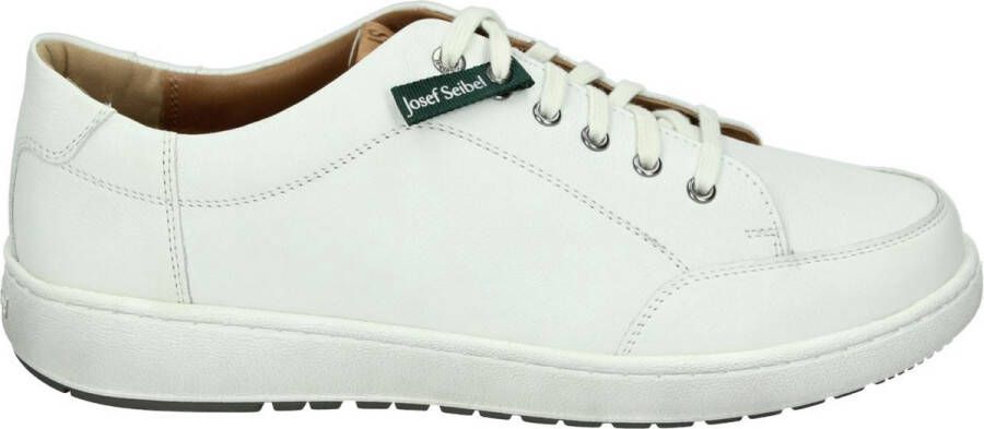 Josef Seibel DAVID~03~~~~~~~~~~~~~~~~~~~~~~ Vrije tijdsschoenenHeren veterschoenHeren sneakersCasual Wit beige