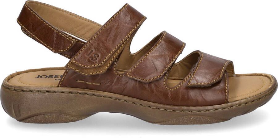 Josef Seibel Sandalen Debra 57 zomerschoen sandaal blokhak met praktische klittenbandsluitingen
