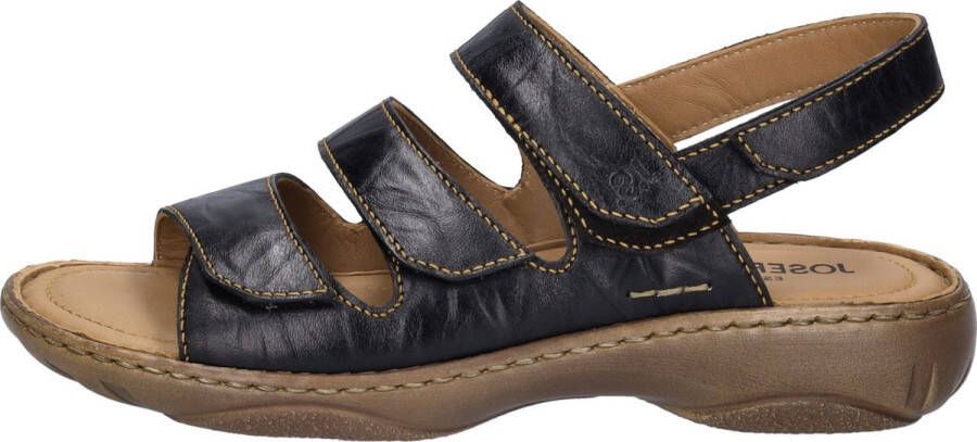 Josef Seibel Sandalen Debra 57 zomerschoen sandaal blokhak met praktische klittenbandsluitingen